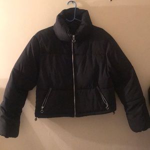 Black Puffer Coat